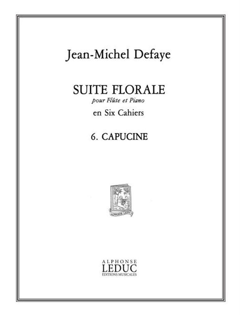 Suite florale No.6: Capucine